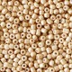 Seed beads 11/0 (2mm) Amber beige